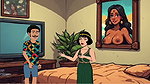 Hardcore rough sex with new wife