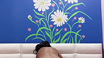 Hot 18 year girlfriend fucking in bathroom