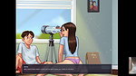 Hot Step-Sis caught me watching neighbour ! Then I gave her cunllings