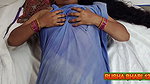 Indian stepsister got caught while video call with her bf