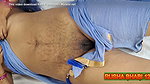 Indian stepsister got caught while video call with her bf