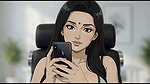 Indian teacher webcam