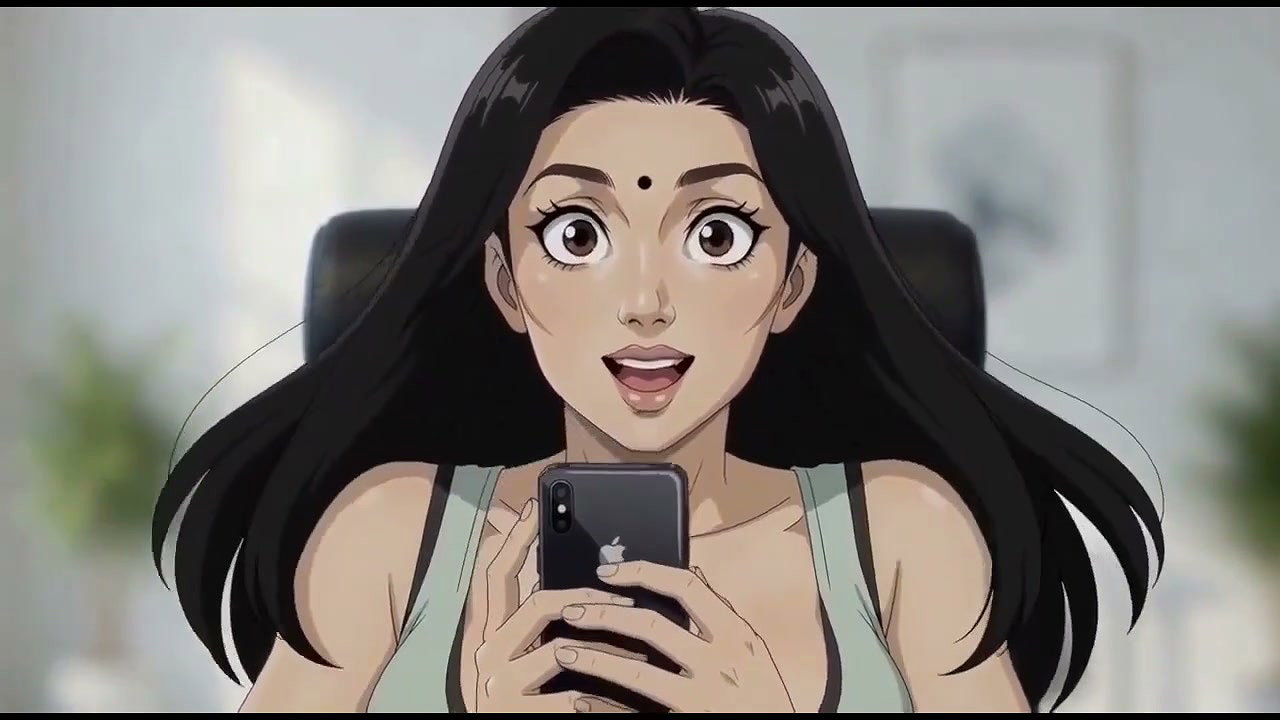 Indian teacher webcam