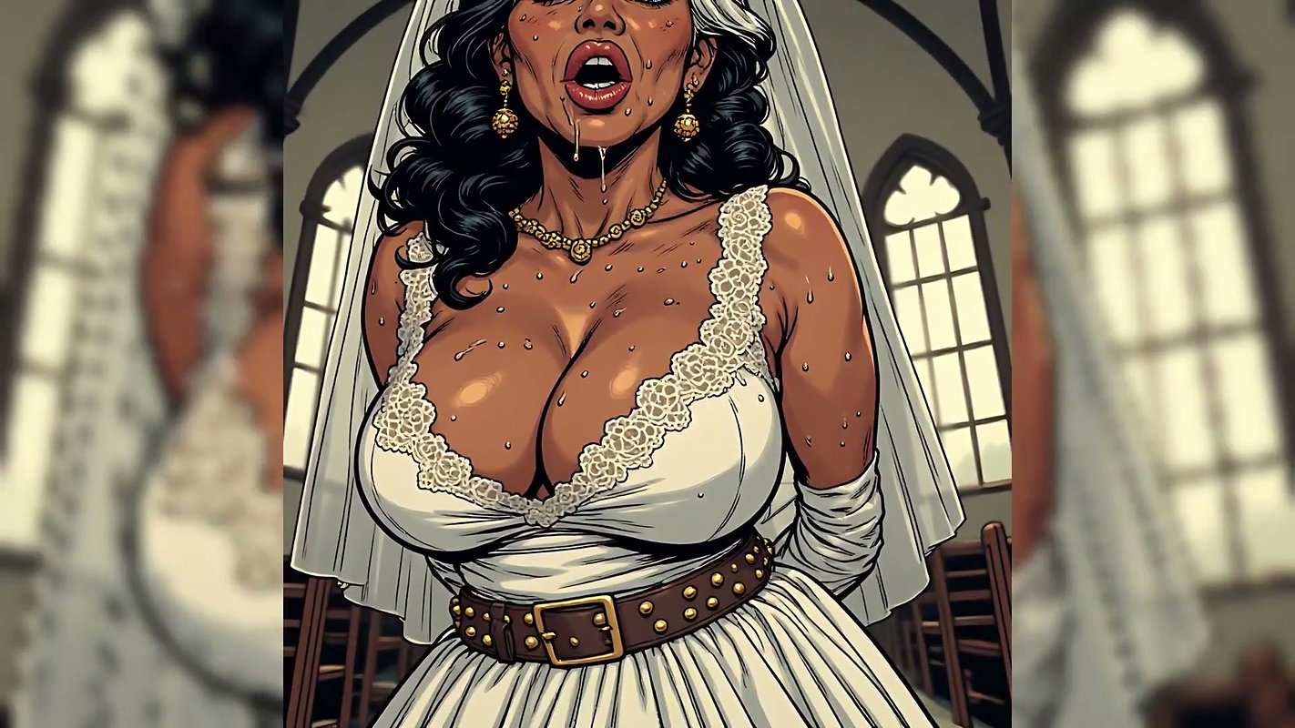 Sexy Indian Women in Church (ai Art)