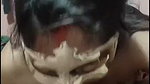 Sucked BF’s cock and fucked herself well