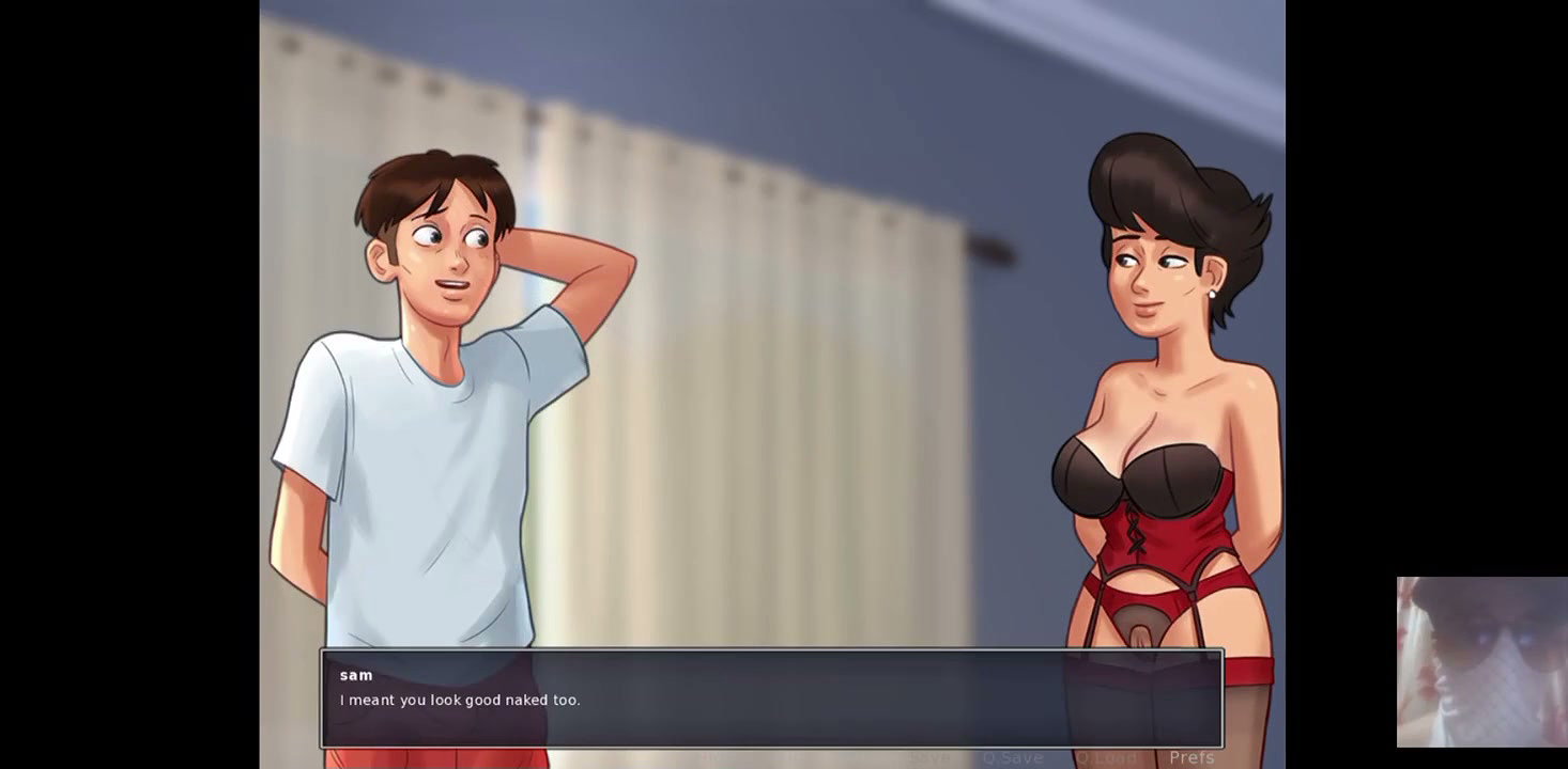 SUMMER TIME SAGA!! HOT MILF MOTHER-IN-LAW SEX SECNE!