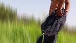 The desi stepsister of the village is bathing openly in the open field, bathing naked in the forest, brother-in-law is secretly watching the beautiful Bhabh