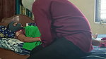 Desi Hot Beautiful Aunty Fucking with Maid in Bedroom Enjoy Sex with Him