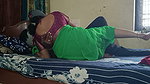 Desi Hot Beautiful Aunty Fucking with Maid in Bedroom Enjoy Sex with Him