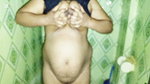 Desi Newly Married Girl Enjoy Her Boyfriend by Hard Fingering and Faking in Bathroom