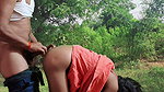 Horny Couple Outdoor Fuck in the Indian Forest