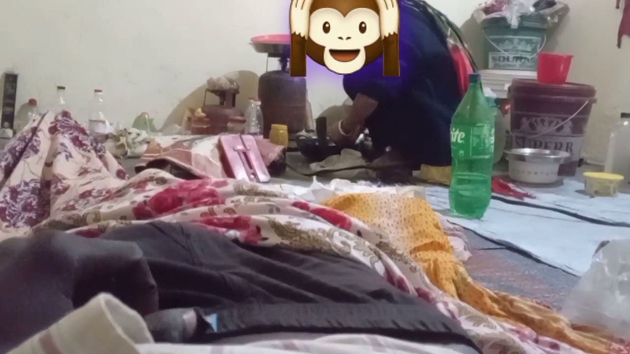 I Was Cooking and the Guy Masturbated Behind My Back. Indian Desi Boy and Mummy