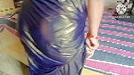 Indian Bhabhi Take Bath in Sari When Devar Seeing Bhabhi Bathing Brother-in-law Shook His Cock