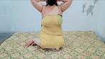The Cow-girl Massaged My Big Cock with Oil
