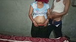 Young Indian Desi Village Step-sister Fucking with Step-brother in Clear Hindi Audio