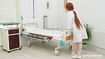Megan Murkovski – Redhead doctor Megan Murkovski heals herself