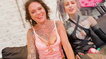Anuskatzz, Lyviane, Bean aka Miss Yazmin – Tattooed Alt Lesbians Rough Strap-on Anal Fuck