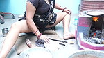 While Cooking, Bhabhi Showed Her Ass to Her Brother-in-law