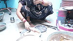 While Cooking, Bhabhi Showed Her Ass to Her Brother-in-law