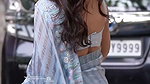 HOT BABE TEMPTING IN SAREE GF MATERIAL 2 1
