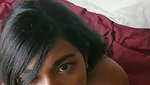 nri hot babe give superb footjob blowjob and cum shot on her body 2