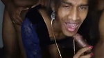 trans threesome fucking 2