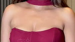 BUSTY TEMPTRESS CUM DESERVING CLEAVAGE IN OFF SHOULDER DRESS 2 2