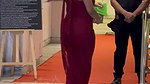 BUSTY TEMPTRESS CUM DESERVING CLEAVAGE IN OFF SHOULDER DRESS 2 2