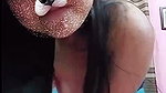 Submissive Chasmish Horny Gf Boobs Slapped, Kissing, Deepthroat Blowjob 2 5