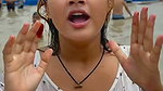 Model Vanshika Hapur Shower in River Nipples were Visible Through Her Clothes 2 2