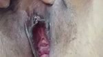 aunty show her boobs and shaved destroy pussy 2
