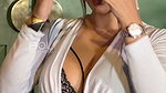 MALIK BUSTY SLUTTY HUGE BOOBS CLEAVAGE EXPOSE YUMMM VIDEOS 2 3
