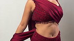 SINGH GLAM SEXY WAIST TEASE IN SAREE 2