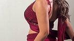 SINGH GLAM SEXY WAIST TEASE IN SAREE 2
