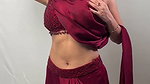 SINGH GLAM SEXY WAIST TEASE IN SAREE 2