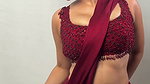 SINGH GLAM SEXY WAIST TEASE IN SAREE 2