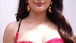HOTTIE FATIMA SANA SEXY CLEAVAGE IN RED 2