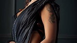 PANDEY DAMN FASCINATING IN BLACK BRA HOTNESS 2