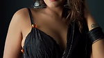 PANDEY DAMN FASCINATING IN BLACK BRA HOTNESS 2