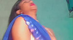 HALDER FAPWORTHY CLEAVAGE VIEW IN DEEP BLOUSE SAREE 2