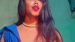 HALDER FAPWORTHY CLEAVAGE VIEW IN DEEP BLOUSE SAREE 2