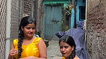 desi twins hot boobs and navel in yellow green costume 2 2