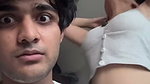 playing with gf’s navel in white dress 2 2