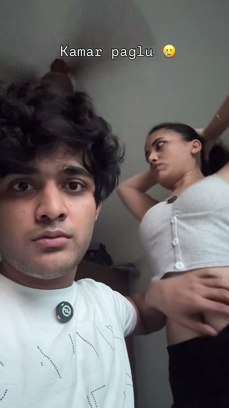 playing with gf’s navel in white dress 2 2