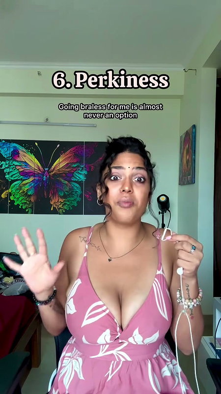 busty lady educating on fake vs real tits 2 2