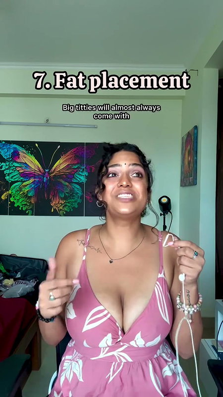 busty lady educating on fake vs real tits 2 2