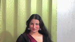 punjabi chubby girl fleshy deep navel and big boos in red black saree 1