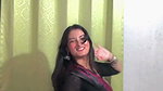 punjabi chubby girl fleshy deep navel and big boos in red black saree 1