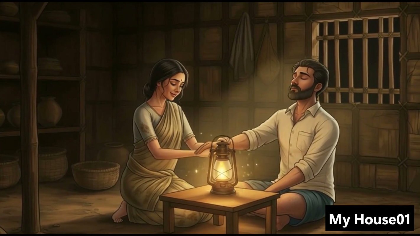 A poor husband and wife sex in villege house bengali