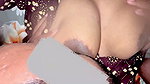 Asian Village Beautiful hot wife big Boobs Show and big cook orgasm